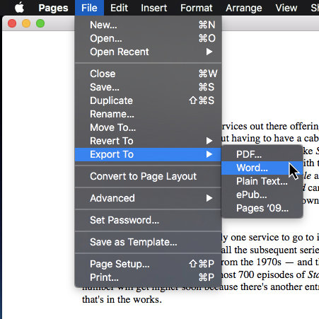 pages vs word for mac